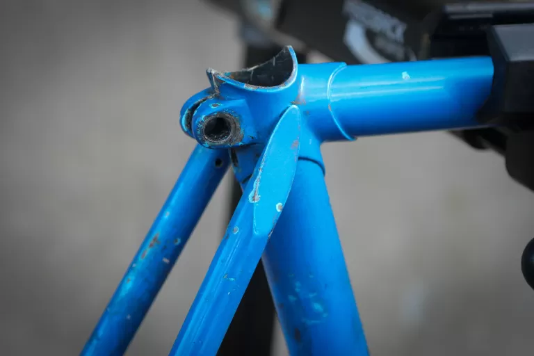 The Old Blue Bike