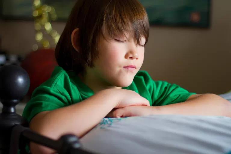 Boy Praying