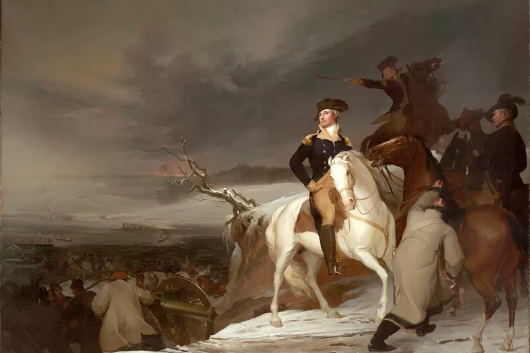 George Washington - The Passage of the Delaware to Attack Trenton