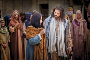 Christ Helping a Woman