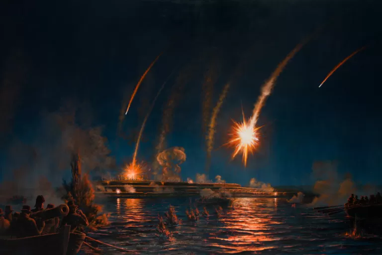 The Attack on Fort McHenry