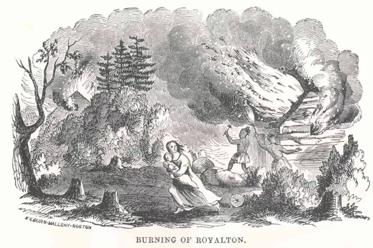 The Burning of Royalton