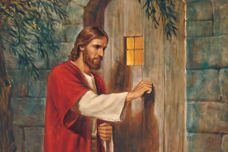 Jesus at the Door (Jesus Knocking at the Door), by Del Parson