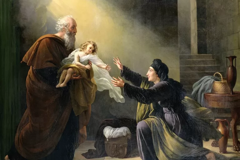 Elijah and the Widow